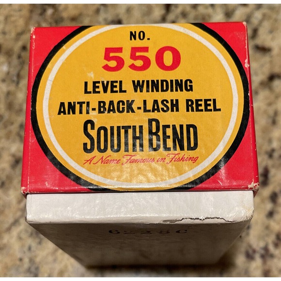 Ca. 1950 Boxed South Bend Silver Anti Backlash Reel w/Jeweled End Caps-Bakelite - Picture 7 of 7